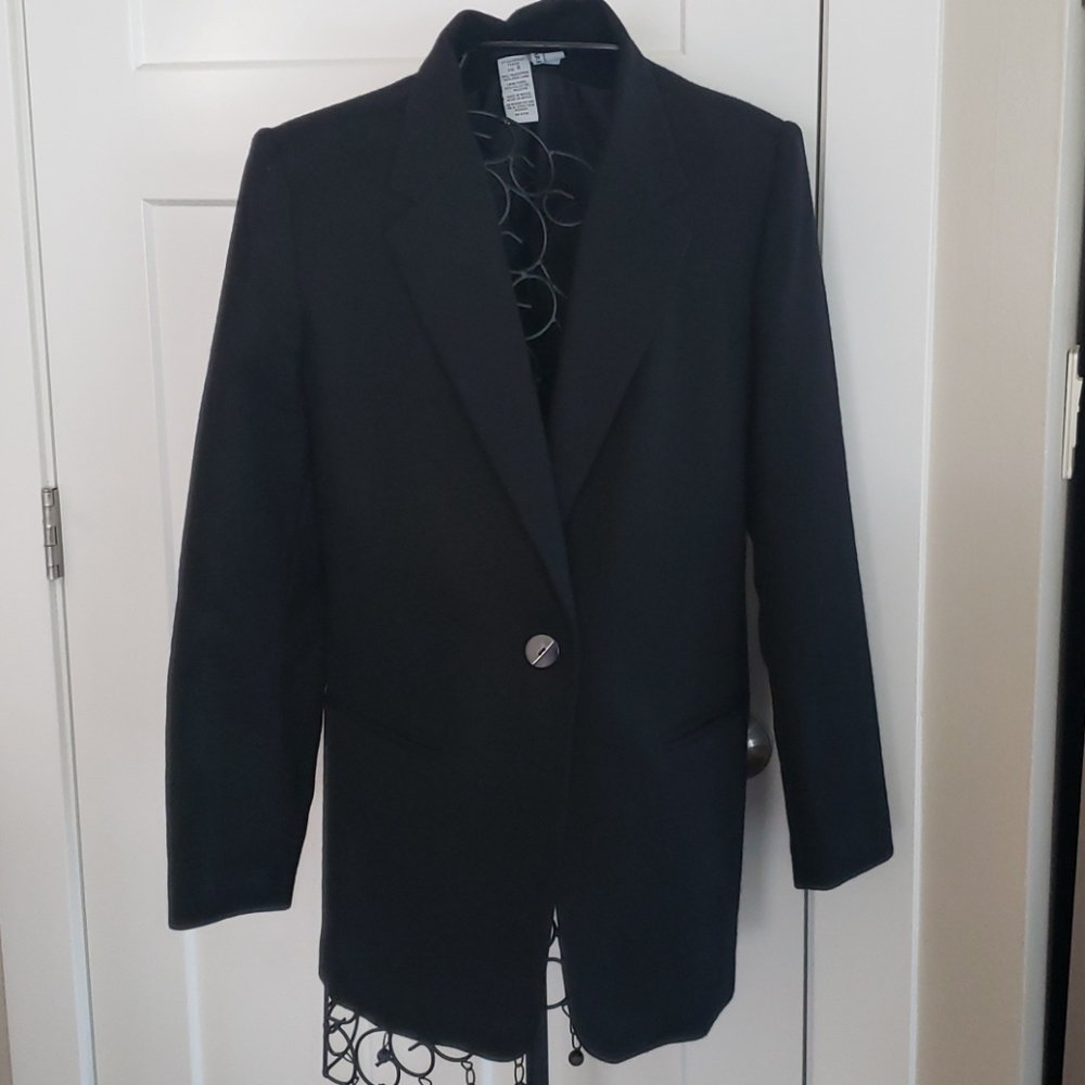 100% wool blazer like new sz 8